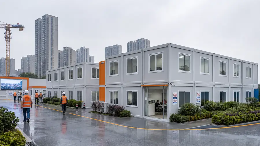 镇江新区市政临时办公项目