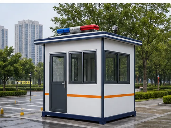 警务值守岗亭模块房图